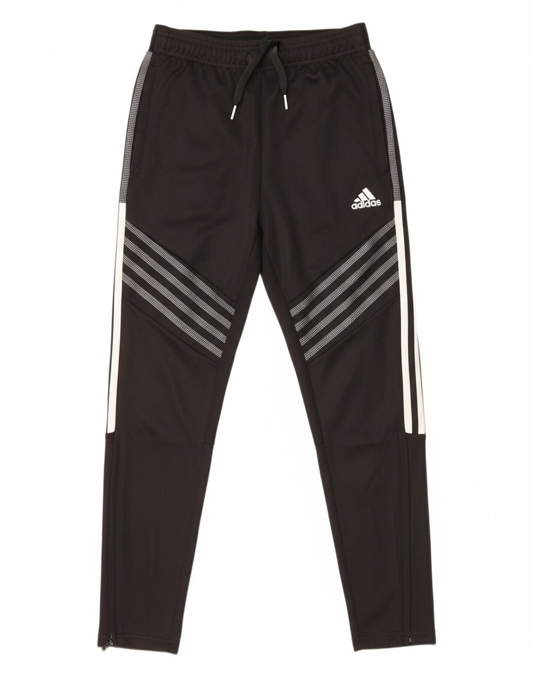 ADIDAS Womens Tracksuit Trousers UK 4/6 XS  Black Polyester