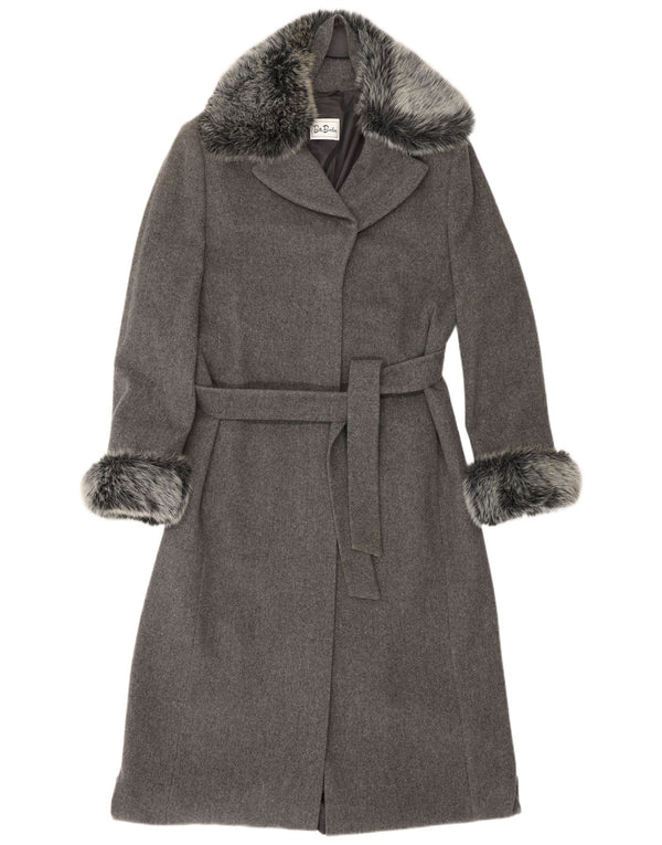 Soprabito da donna BETTY BARCLAY UK 16 Large Grey New Wool