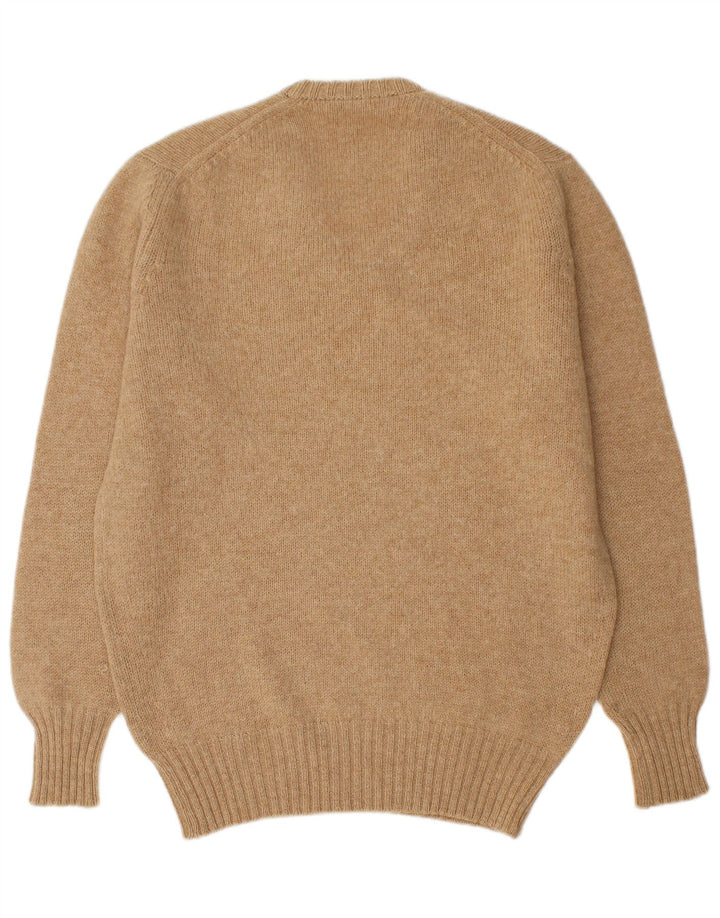 Maglione da uomo con scollo a V Valstar grande beige