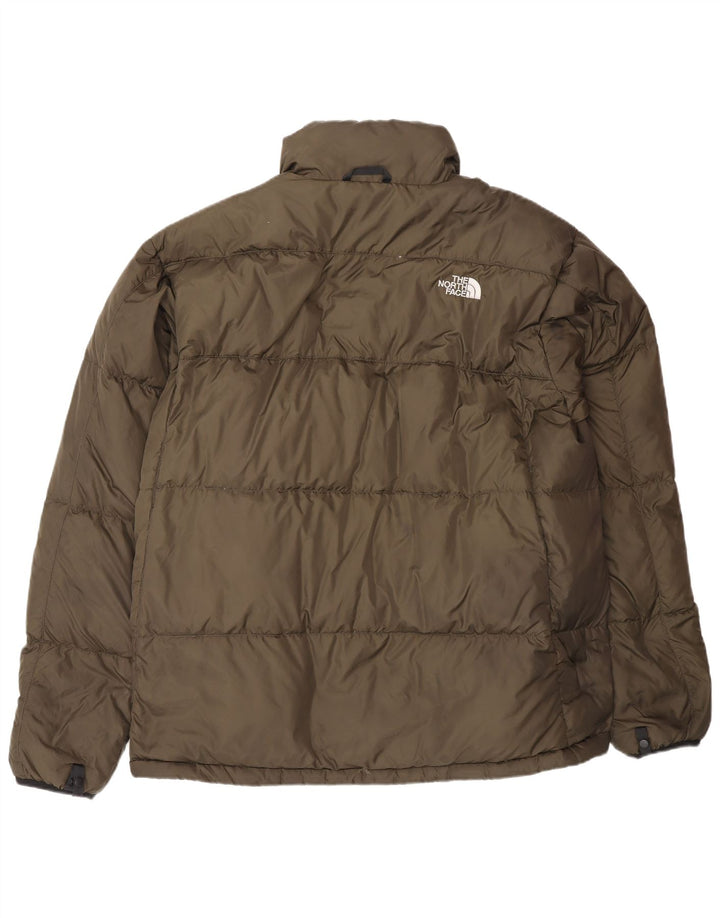 THE NORTH FACE Giacca imbottita 550 da uomo UK 42 XL Nylon kaki