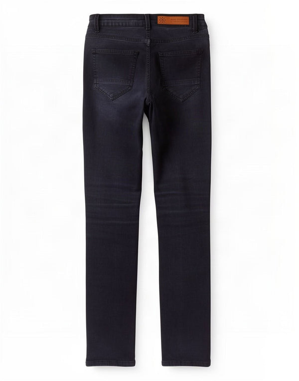 Pantaloni casual skinny da uomo Zara medi W30 L30 blu navy