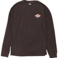 Dickies Top grafico da uomo a maniche lunghe piccolo in cotone nero