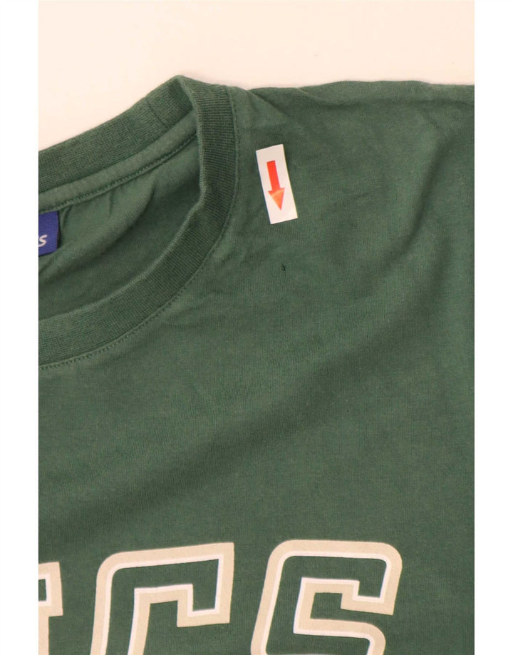 T-shirt grafica da uomo Asics Top piccola verde