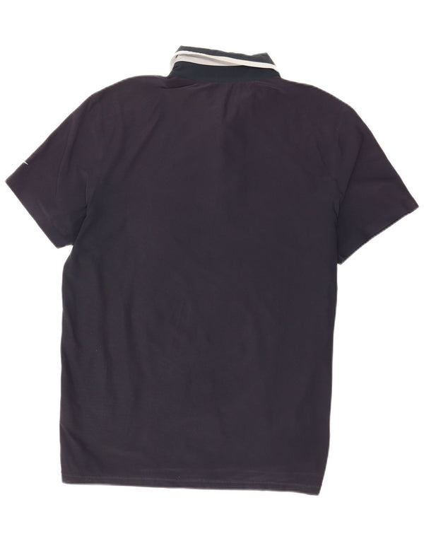 Polo Nike da uomo Dri Fit grande in poliestere blu navy