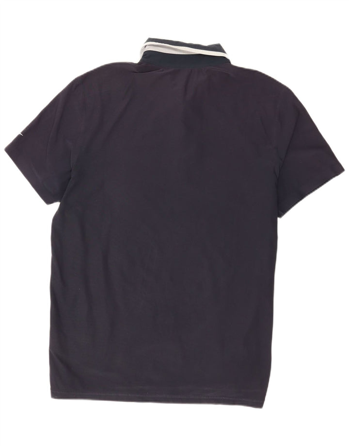 Polo Nike da uomo Dri Fit grande in poliestere blu navy