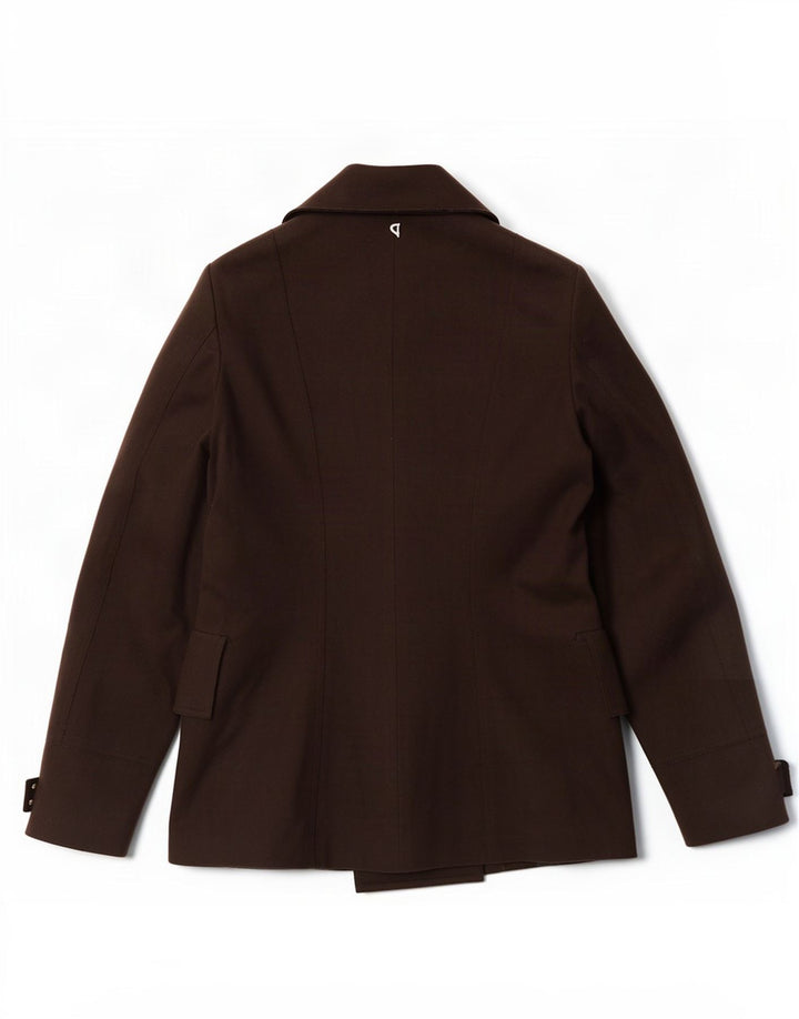 Caban Donna Dondup IT 46 Large Marrone Lana