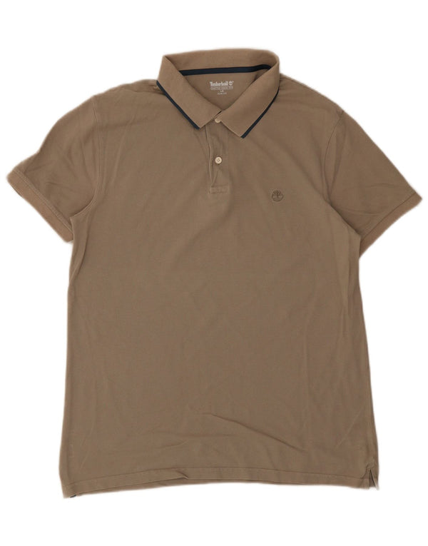 Polo Timberland da uomo slim fit grande grigia