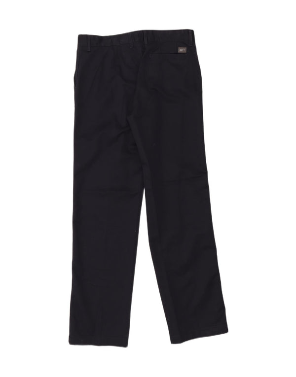 Pantaloni chino dritti da uomo Joop W34 L34 cotone blu navy