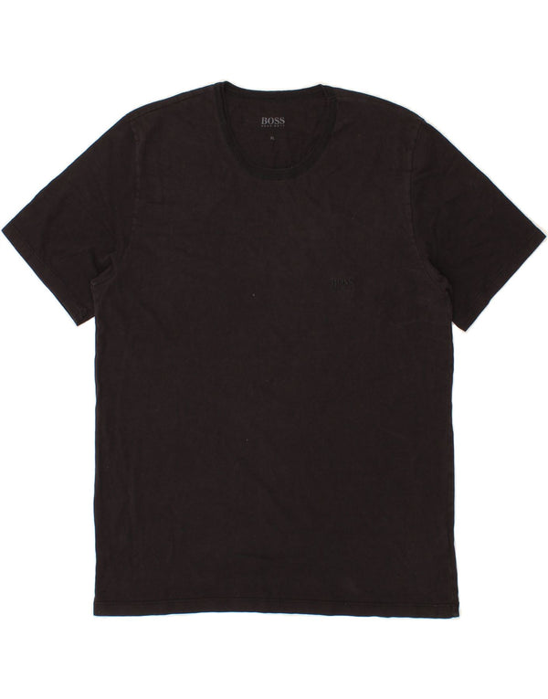 T-shirt da uomo HUGO BOSS XL nera in cotone