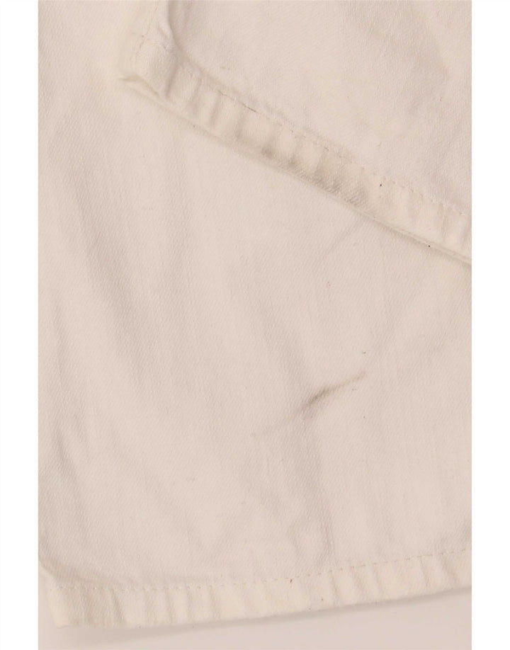 Jeans dritti da uomo Replay W38 L34 cotone bianco