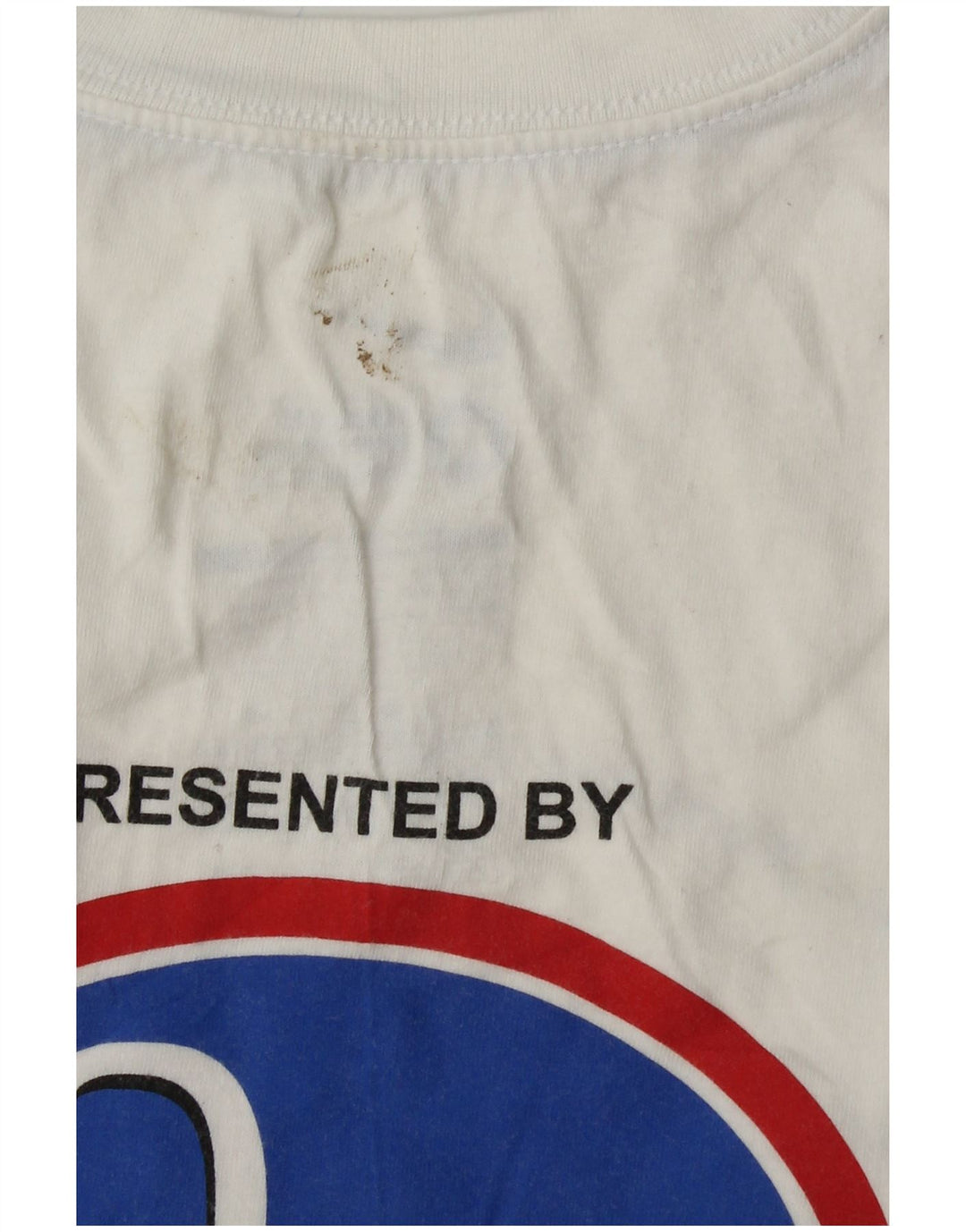 T-shirt grafica da donna NIKE Top UK 14 cotone bianco medio