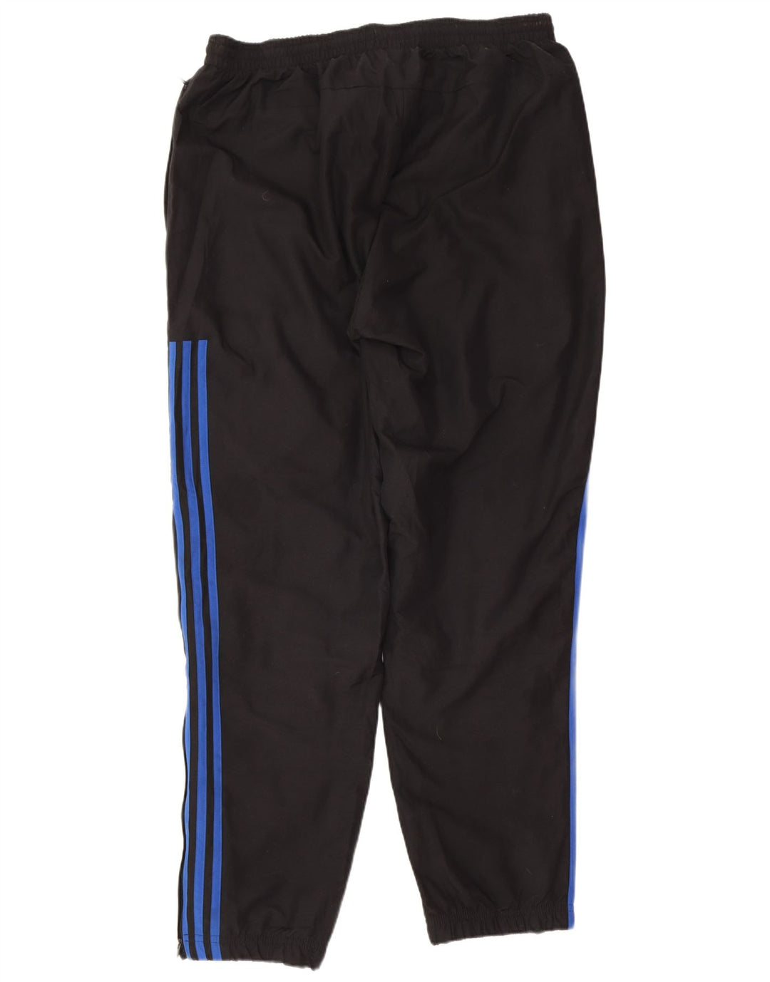Pantaloni da tuta da uomo Adidas Large neri in poliestere sportivo
