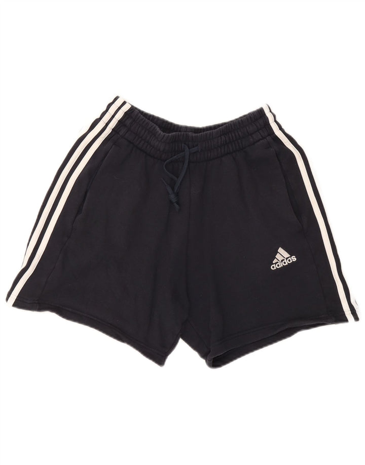 Pantaloncini sportivi Adidas da donna UK 10 piccoli blu navy
