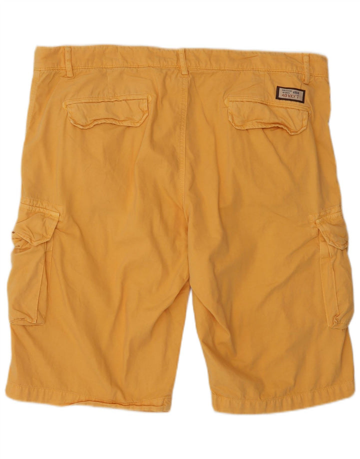 Pantaloncini cargo da uomo 40Weft IT 56 3XL W40 Cotone giallo