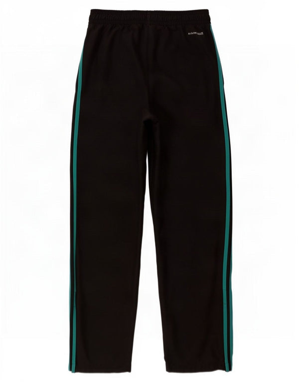 Pantaloni della tuta da rugby Adidas Munster da ragazzo 11-12 anni a righe nere