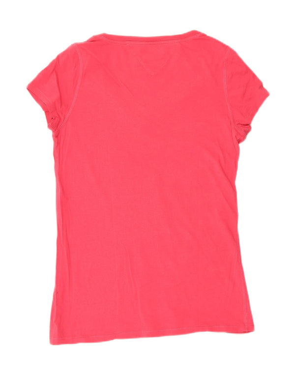 Maglietta da donna Tommy Hilfiger Top UK 14 Large Rosa