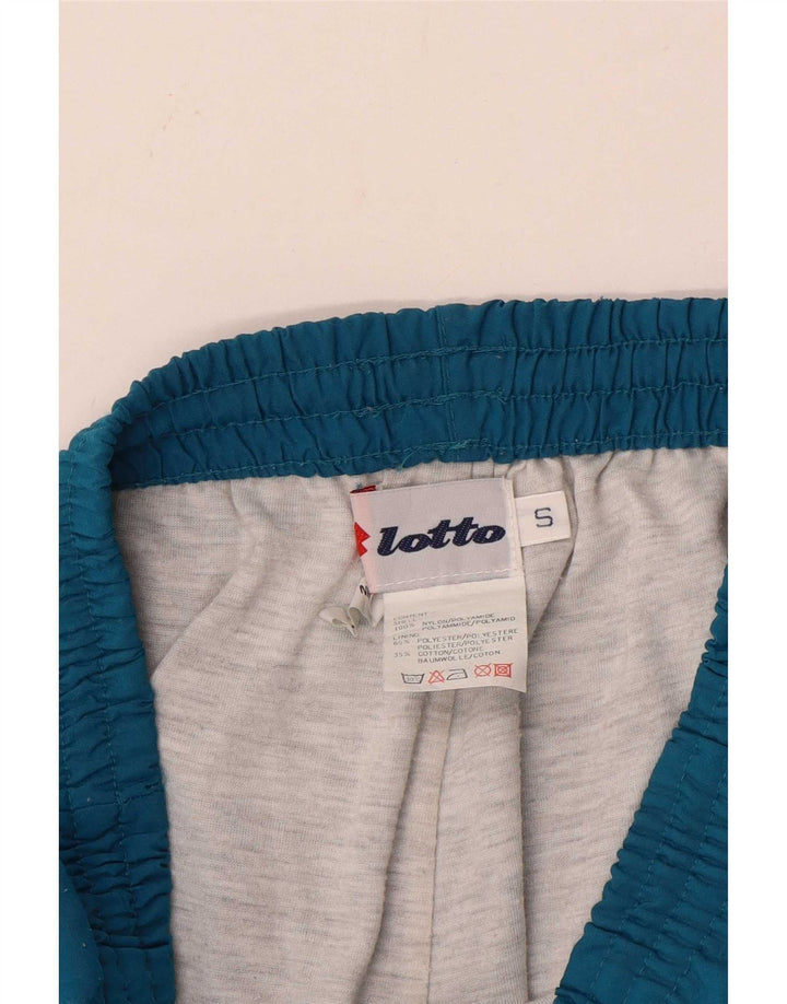 Pantaloni da tuta da uomo Lotto Joggers piccoli in nylon blu