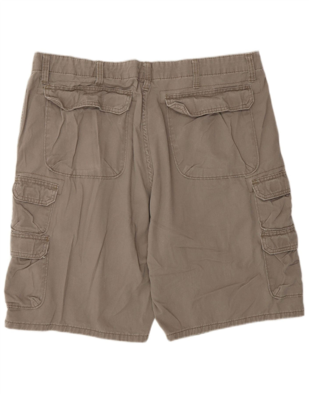 WRANGLER Mens Cargo Shorts W38 XL Grey Cotton