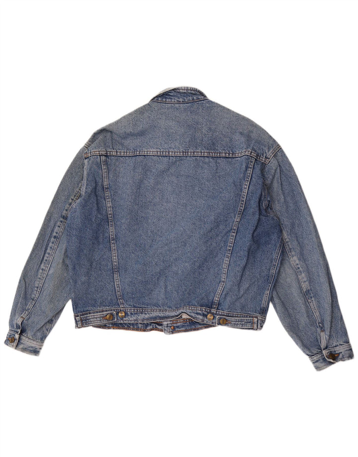 Giacca in denim da uomo a pipistrello Quarry UK 40 grande blu