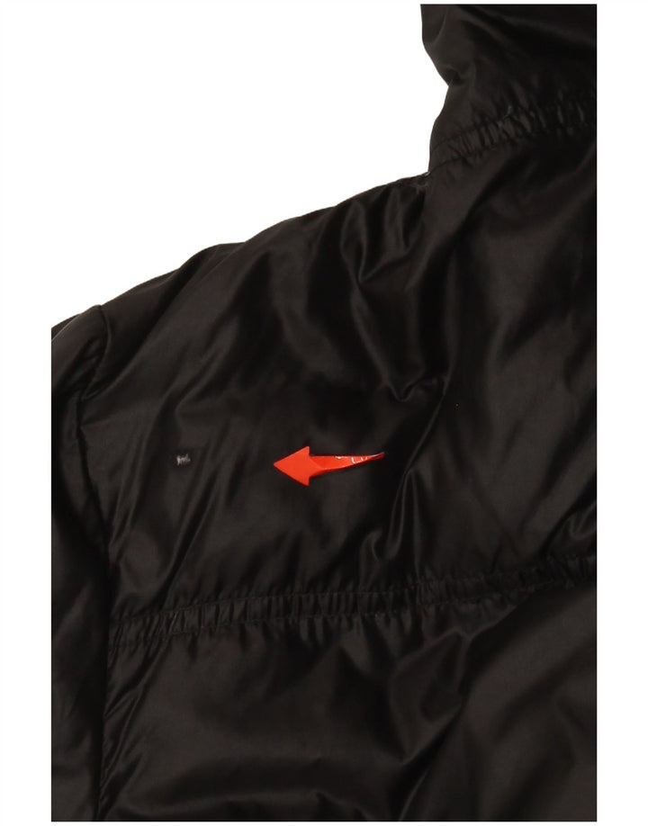 Cappotto imbottito con cappuccio da donna Henry Cottons IT 48 XL Nero Poliammide