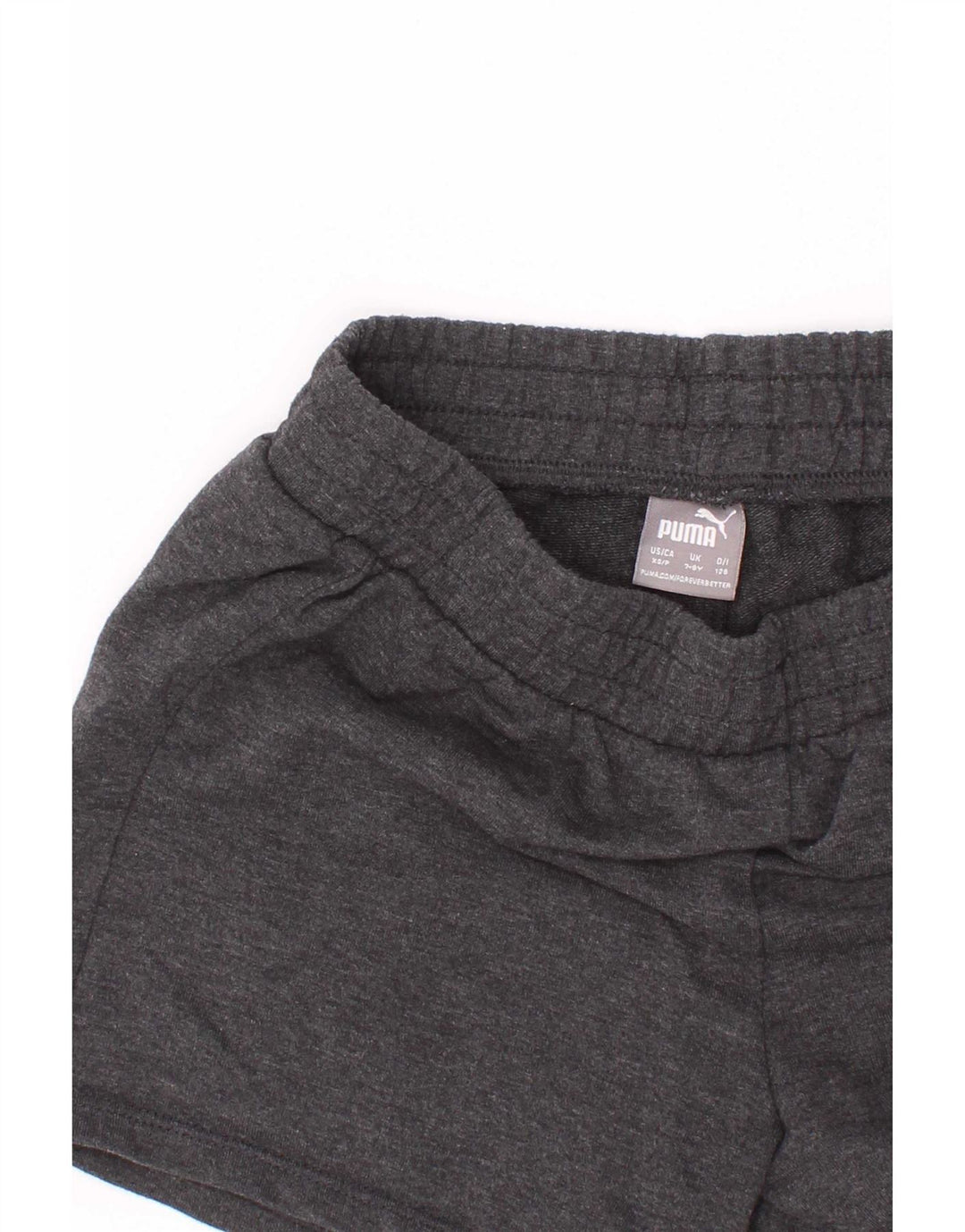 Pantaloncini sportivi grafici Puma da ragazzo 7-8 anni Grigi