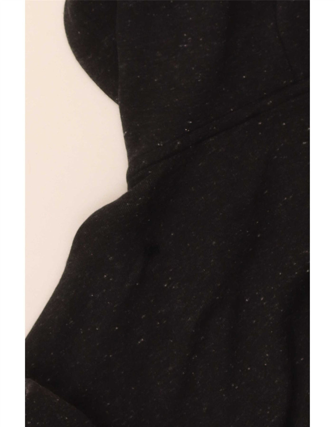 Maglione con cappuccio e zip Adidas da uomo grigio medio chiazzato