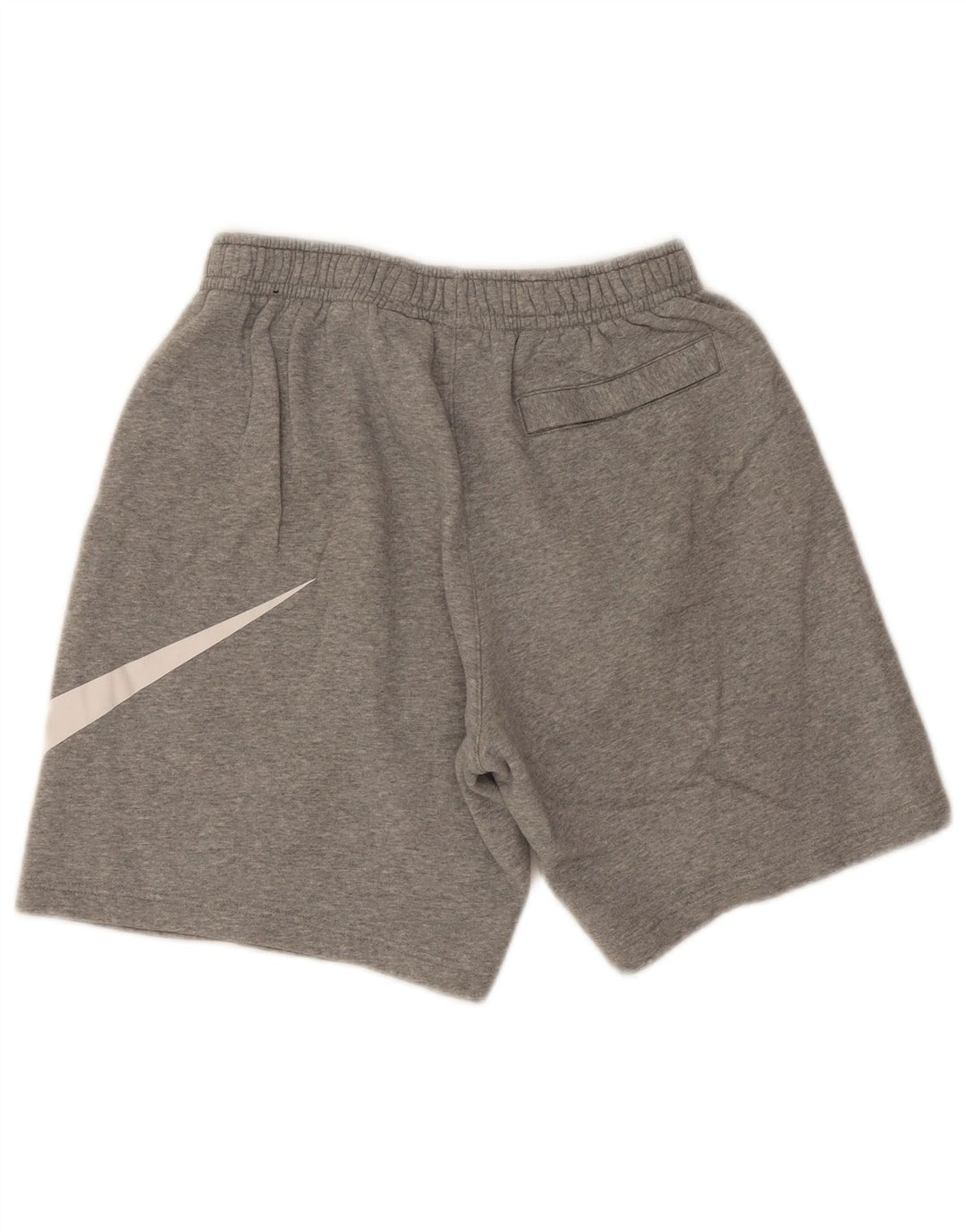 Pantaloncini sportivi Nike da uomo con grafica in cotone grigio medio