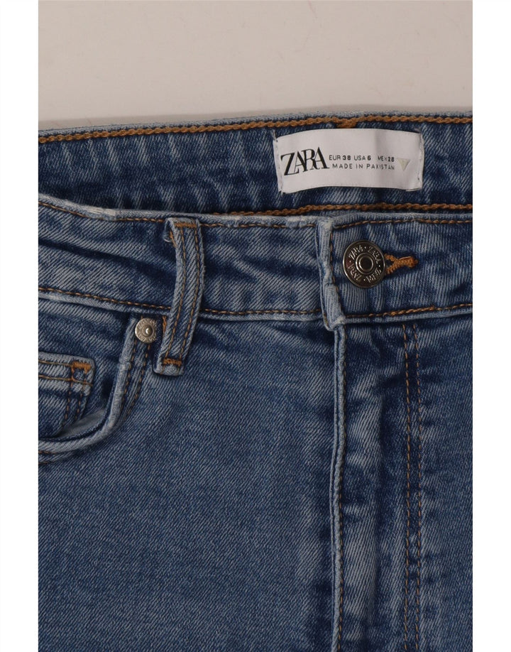 ZARA Womens Slim Jeans W28 L32  Blue Cotton Vintage Zara and Second-Hand Zara from Messina Hembry 