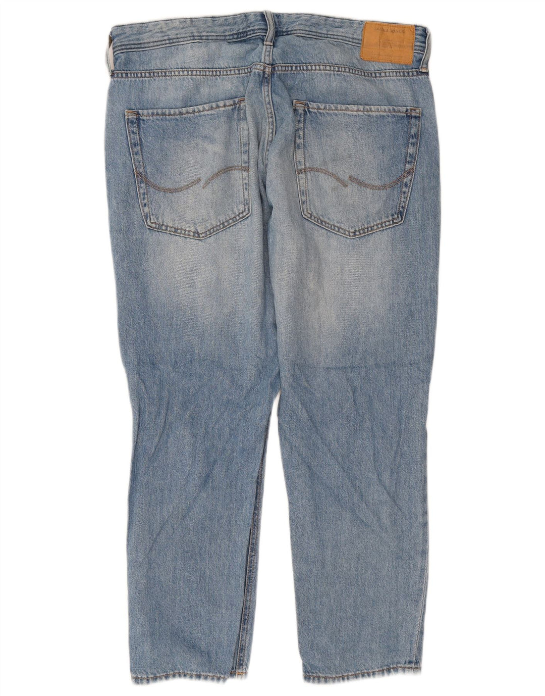 Jeans slim invecchiati da uomo Jack & Jones W36 L28 cotone blu