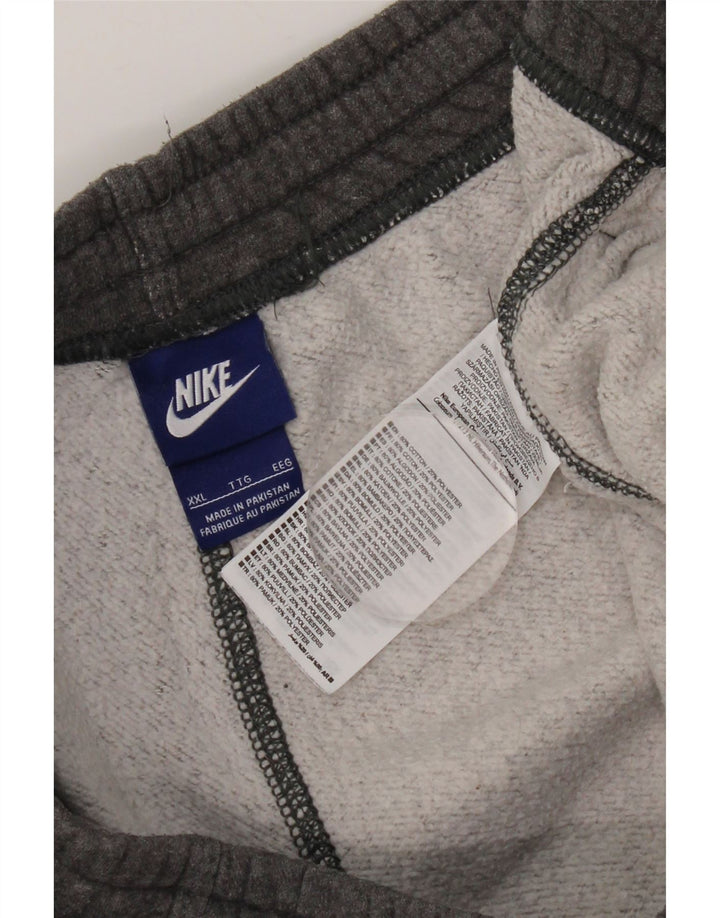 NIKE Pantaloni da tuta da uomo Joggers 2XL Cotone grigio