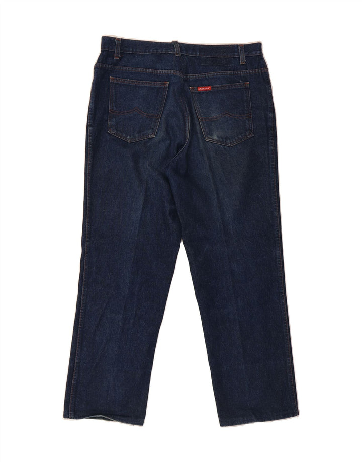 CARRERA Mens Straight Jeans W36 L28 Navy Blue Cotton Vintage Carrera and Second-Hand Carrera from Messina Hembry 
