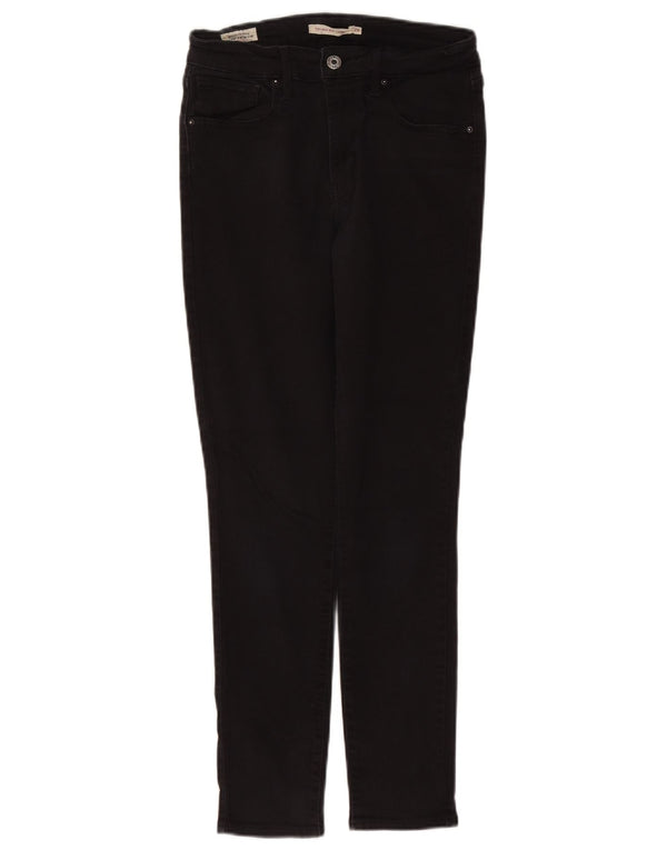 Jeans skinny a vita alta Levi's 721 da donna W29 L28 cotone nero