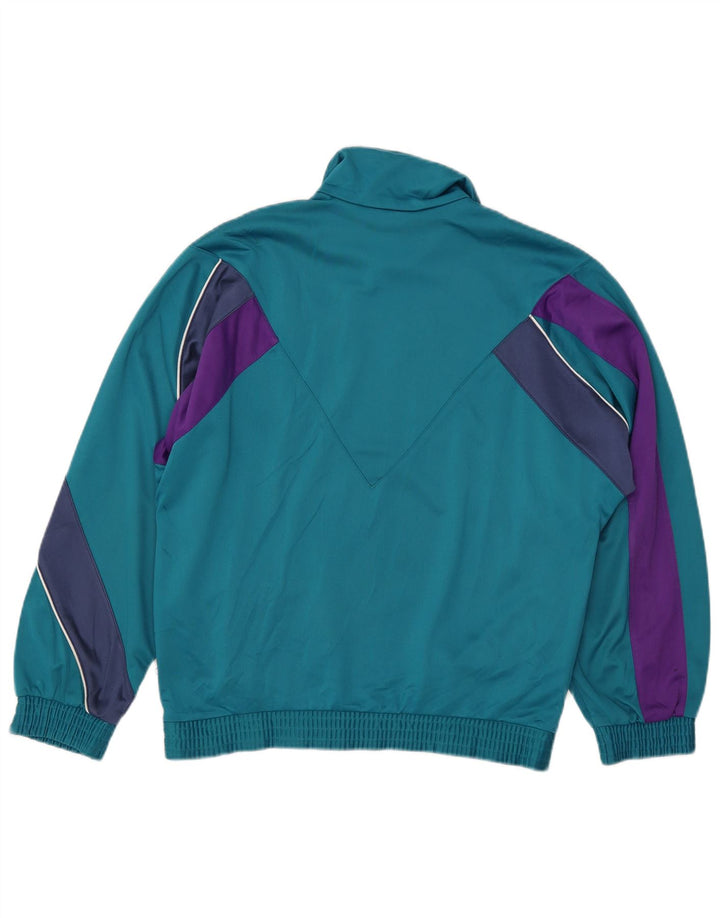 Giacca da ginnastica da uomo LOTTO piccola blu color block