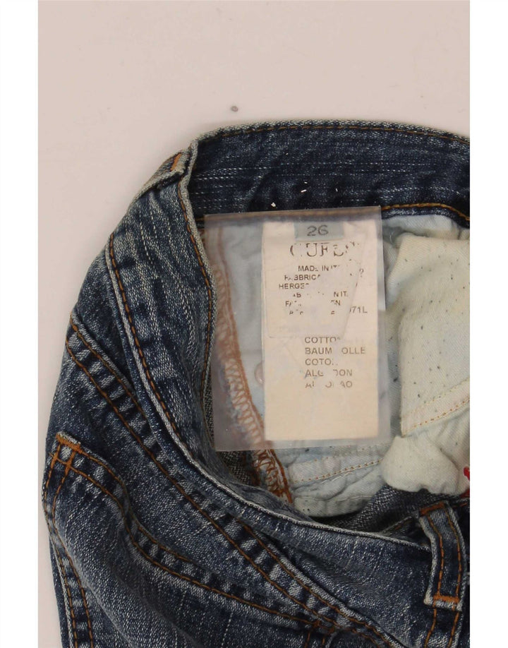 Jeans svasati da donna Guess W26 L32 cotone blu