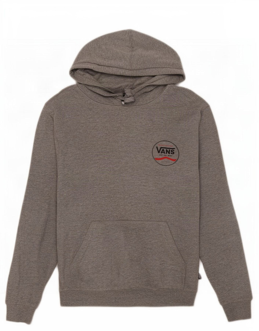Felpa con cappuccio grafica da uomo Vans Small grigia chiazzata