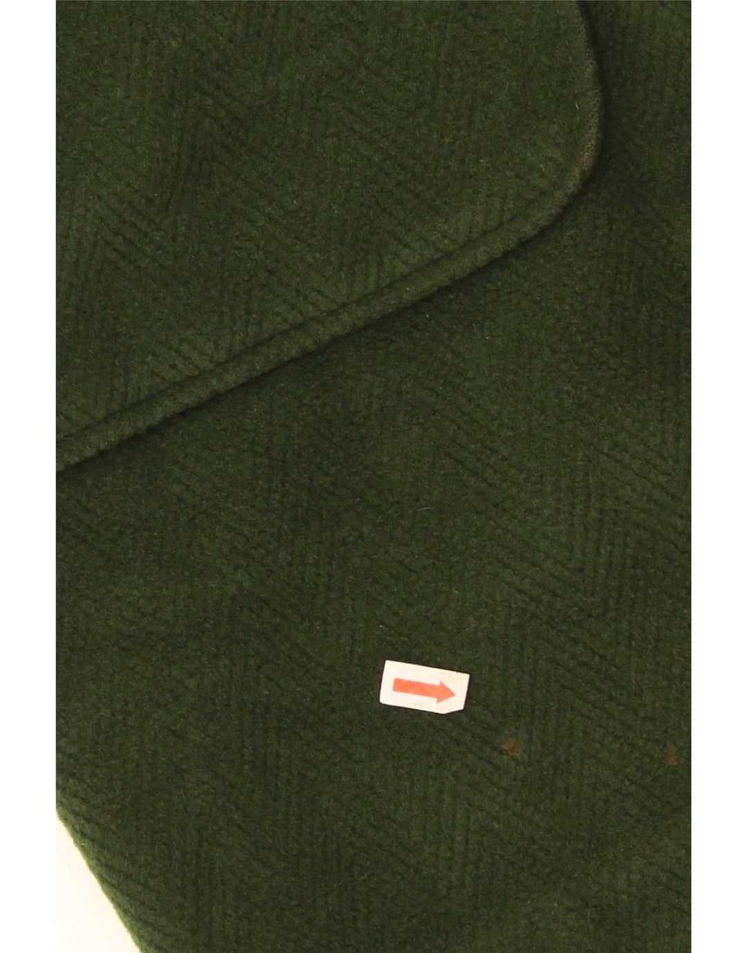 Montgomery con cappuccio da uomo vintage UK 38 Acetato verde medio