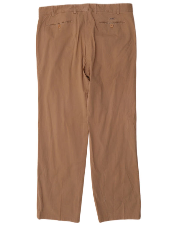 Pantaloni chino dritti da uomo Paul & Shark IT 54 2XL W36 L31 Cotone beige