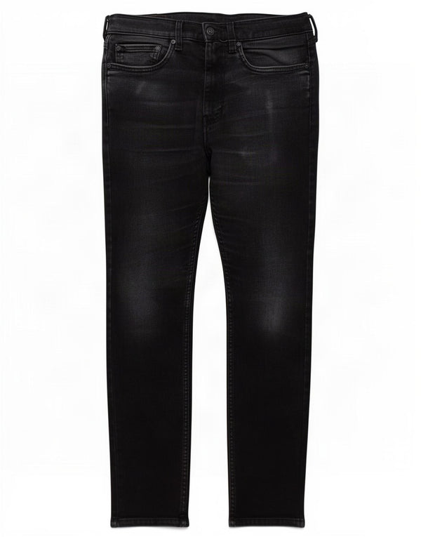 Levi's Uomo 519 Hi-ball Extreme Skinny Jeans W34 L29 Cotone Nero
