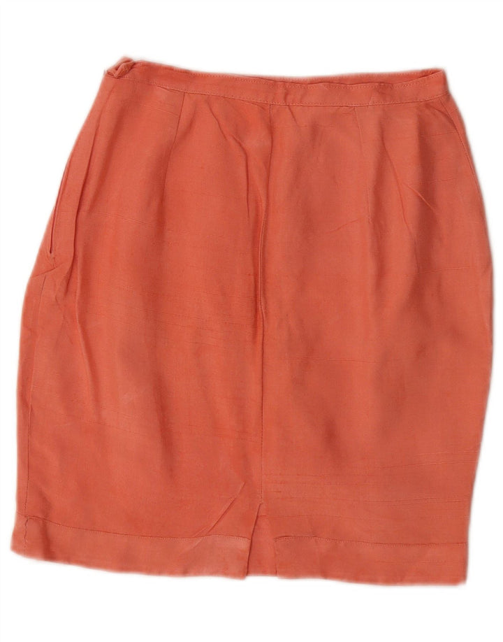 Gonna a tubino vintage da donna W24 XS rosa
