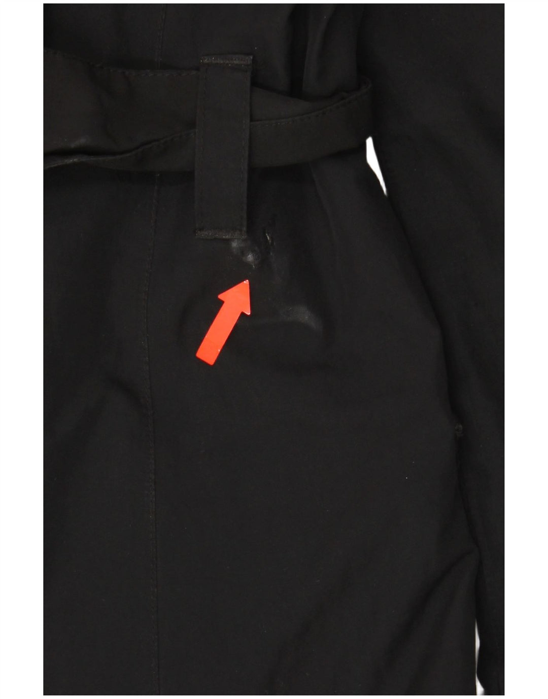 Trench con cappuccio da donna The North Face UK 14 poliestere nero medio