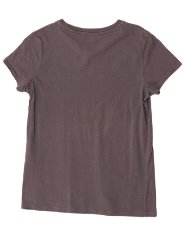 T-shirt grafica da donna Levi's Top UK 12 Cotone grigio medio