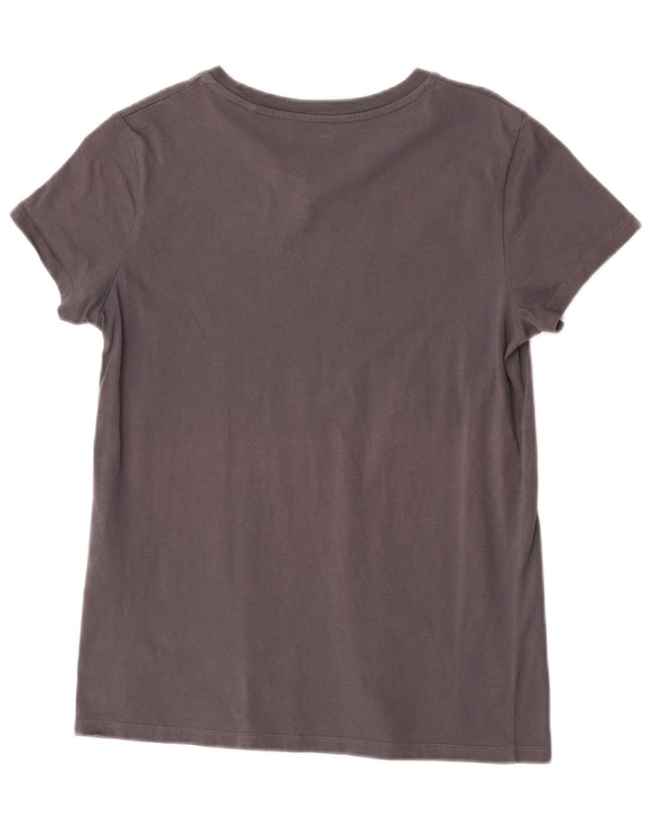 T-shirt grafica da donna Levi's Top UK 12 Cotone grigio medio