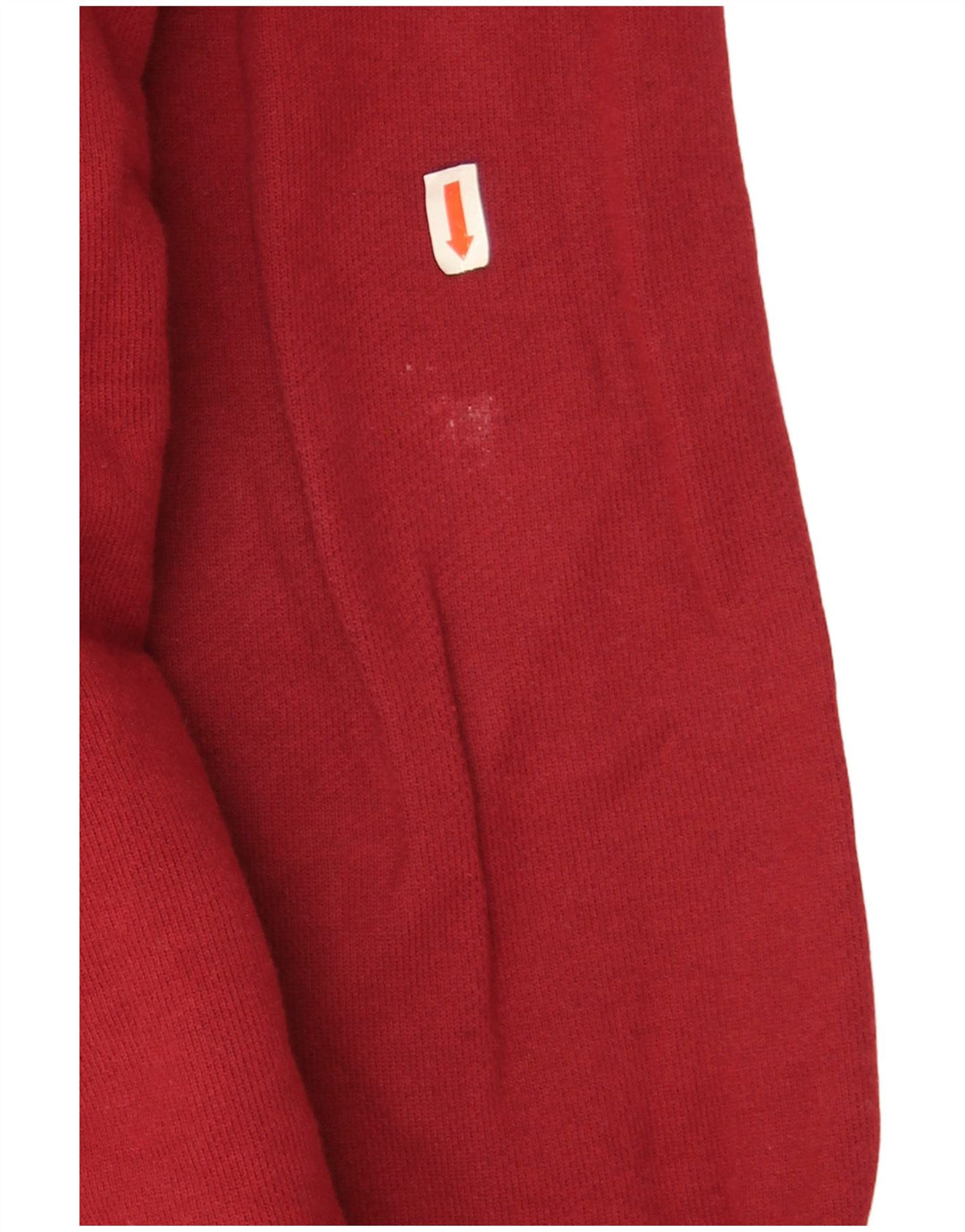 Felpa con grafica Nike da uomo, piccola, in cotone bordeaux