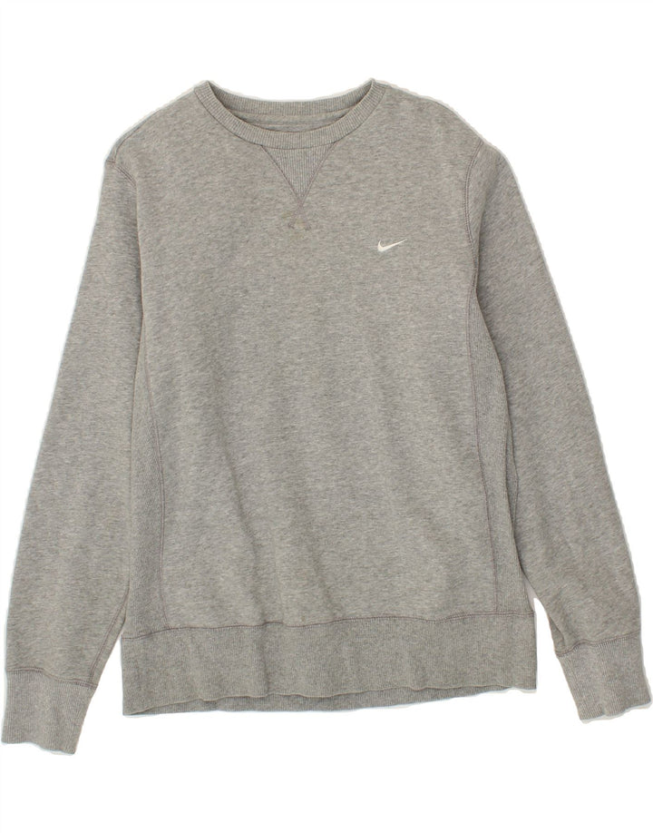 NIKE Mens Sweatshirt Jumper Medium Grey Cotton Vintage Nike and Second-Hand Nike from Messina Hembry 