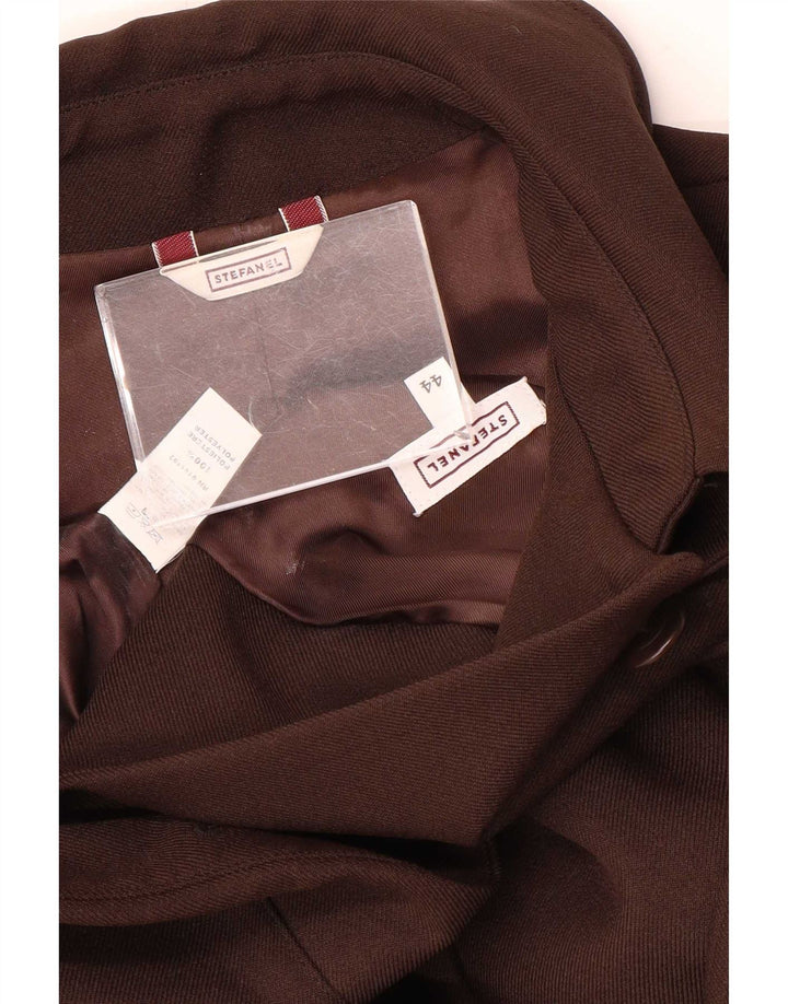 Giubbotto Bomber Donna Stefanel IT 44 Poliestere Marrone Medio