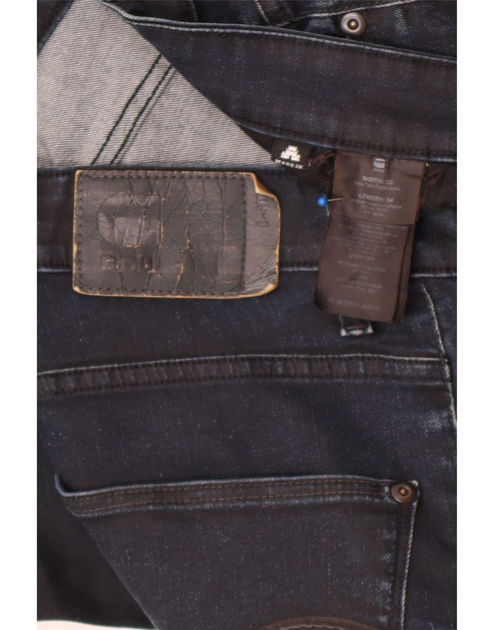 Jeans slim Revend da uomo G-Star W32 L34 cotone blu navy