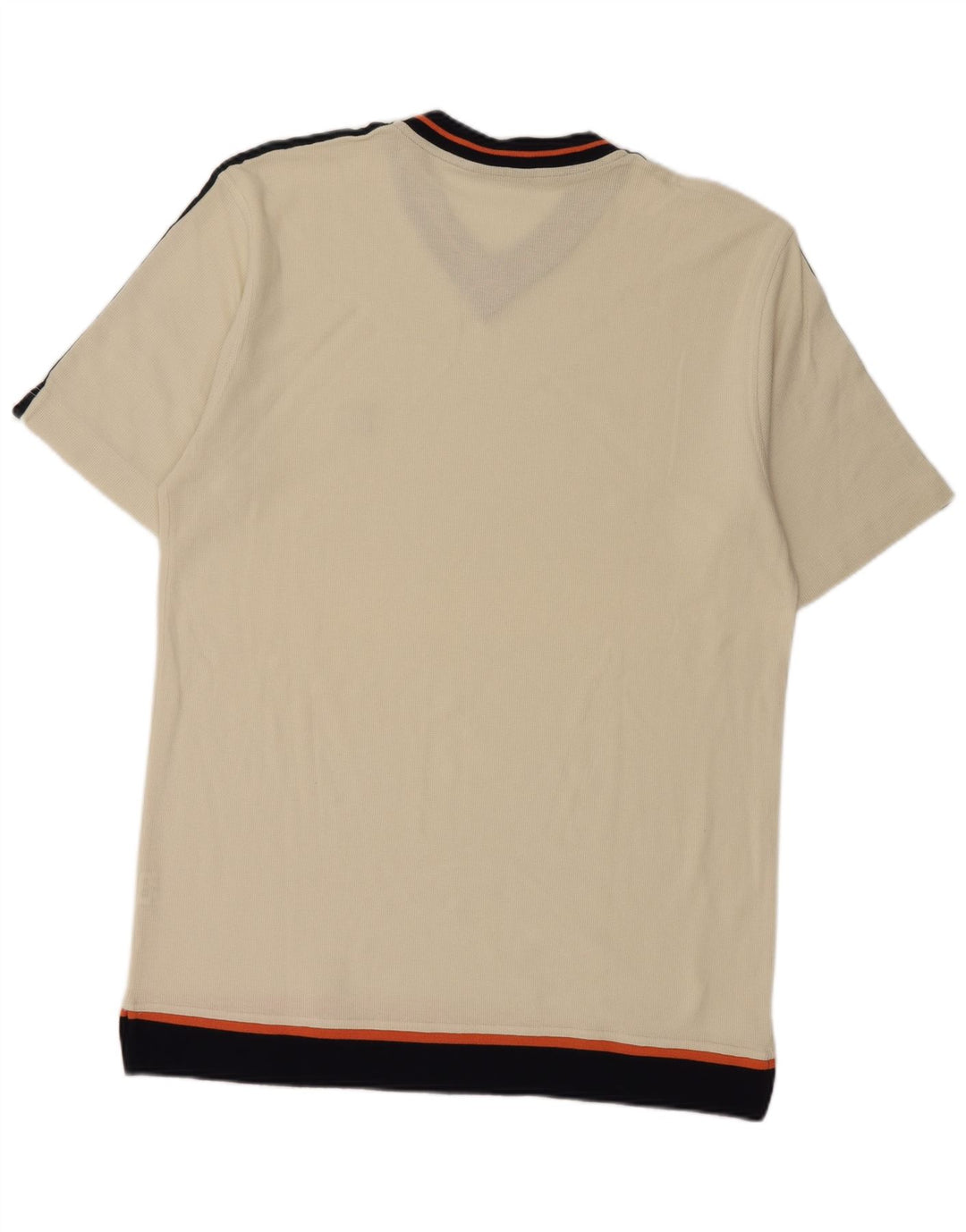 T-shirt da uomo Navigare Top 2XL in cotone bianco sporco