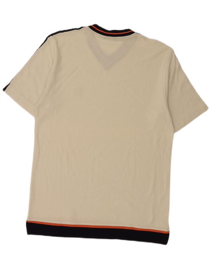 T-shirt da uomo Navigare Top 2XL in cotone bianco sporco
