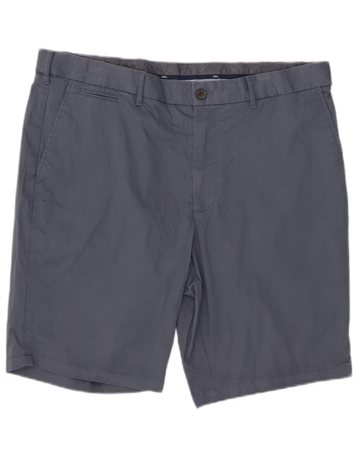 Pantaloncini chino da uomo Marks & Spencer W38 XL cotone blu