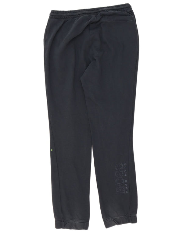 Pantaloni da tuta grafici da uomo Hugo Boss Joggers grandi in cotone grigio